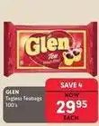 Makro Glen - tagless teabags offer