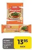 Makro Econo - macaroni or spaghetti offer