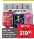 Makro Monster - ultra and sugar free variants offer
