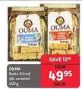 Makro Rusks sliced offer
