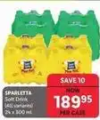 Makro Sparletta - soft drink offer