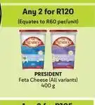 Makro President - feta cheese offer