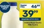 Pick n Pay Goats milk 1 litre offer