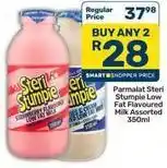 Pick n Pay Parmalat - steri stumpie low fat flavoured milk offer