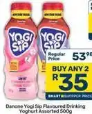 Pick n Pay Danone - yogi sip flavoured drinking yoghurt offer