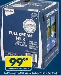 Pick n Pay Long life milk assorted offer