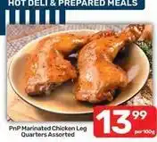 Pick n Pay Marinated chicken leg quarters offer