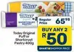 Pick n Pay Today - original puff or shortcrust pastry offer