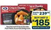 Pick n Pay Sea harvest - crisp & chunky fish fillets offer