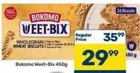 Pick n Pay Hypermarket Bokomo - weet-bix wholegrain wheat biscuits offer