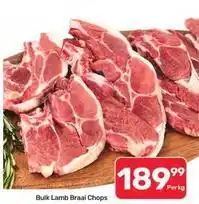 Pick n Pay Hypermarket Bulk lamb braai chops offer