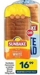 Pick n Pay Hypermarket Farmstyle or white sliced bread offer