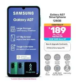 Game SAMSUNG Galaxy A07 offer