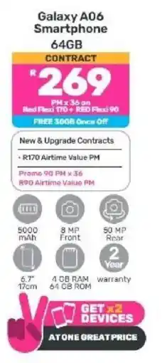 Game Galaxy A06 Smartphone 64GB offer