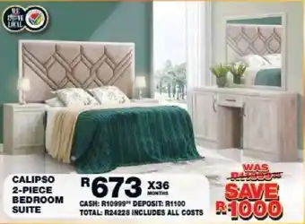 CALIPSO 2-PIECE BEDROOM SUITE