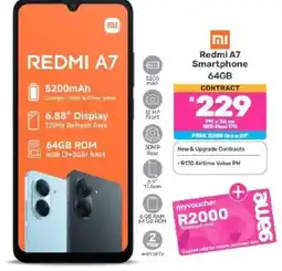 Game Redmi A7 Smartphone offer