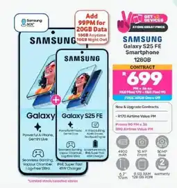 Game Samsung Galaxy S25 FE Smartphone 128GB offer