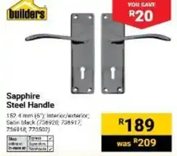 Builders Warehouse Sapphire Steel Handle offer