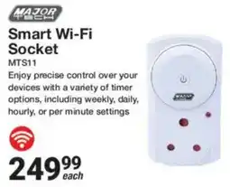 Mica Major Tech Smart Wi-Fi Socket offer