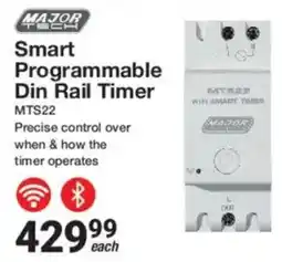 Mica Major Tech Smart Programmable Din Rail Timer MTS22 offer