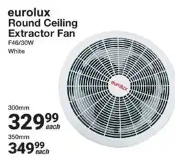 Mica eurolux Round Ceiling Extractor Fan offer