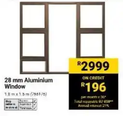 Builders Warehouse 28 mm Aluminium Window offer