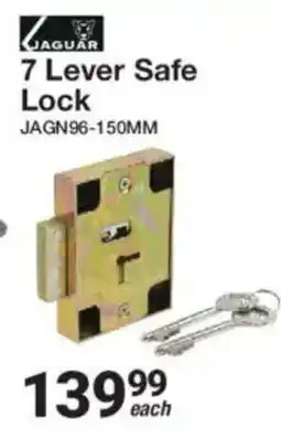 Mica JAGUAR 7 Lever Safe Lock offer