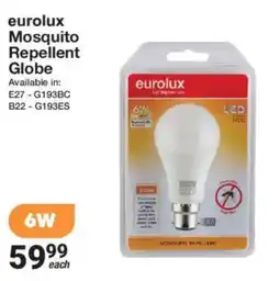 Mica eurolux Mosquito Repellent Globe offer