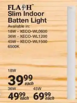 Mica FLASH Slim Indoor Batten Light offer