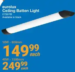 Mica eurolux Ceiling Batten Light offer