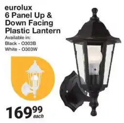 Mica eurolux 6 Panel Up & Down Facing Plastic Lantern offer