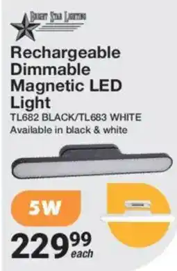 Mica Rechargeable Dimmable Magnetic LED Light offer