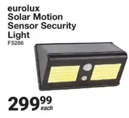 Mica eurolux Solar Motion Sensor Security Light offer