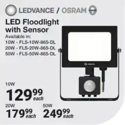 Mica LEDVANCE / OSRAM LED Floodlight with Sensor offer