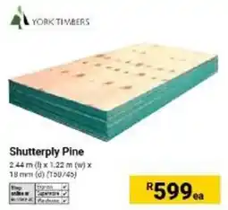 Builders Warehouse Shutterply Pine offer