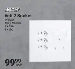 Mica MAJOR TECH Veti 2 Socket offer