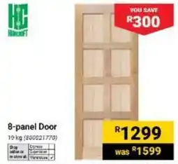 Builders Warehouse HICRAFT 8-panel Door offer