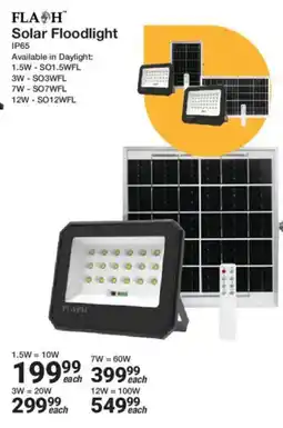 Mica FLASH Solar Floodlight offer