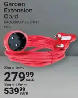 Mica Garden Extension Cord offer