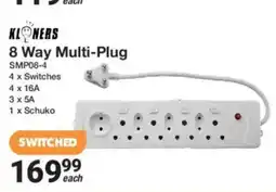 Mica KLONERS 8 Way Multi-Plug offer