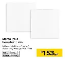Builders Warehouse Marco Polo Porcelain Tiles offer