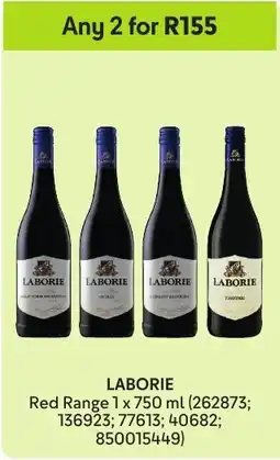 Makro’s liquor Laborie Red Range offer