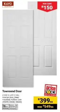 Builders Warehouse Townsend Door offer