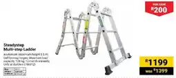 Builders Warehouse Steadystep Multi-step Ladder offer