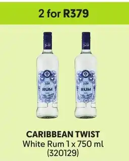 Makro’s liquor Caribbean Twist White Rum offer