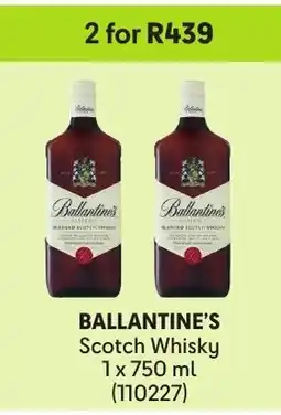 Makro’s liquor Ballantine's Scotch Whisky offer