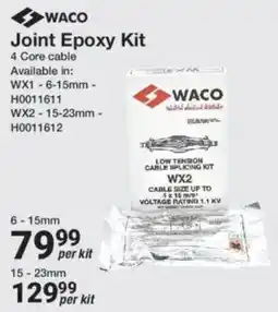 Mica WACO Joint Epoxy Kit offer