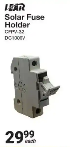 LEAR Solar Fuse Holder