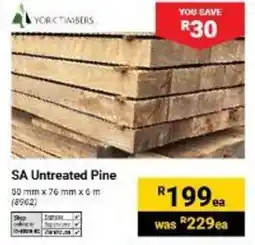 Builders Warehouse SA Untreated Pine offer
