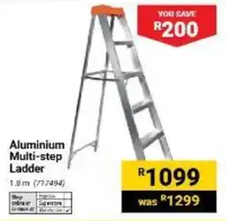 Builders Warehouse Aluminium Multi-step Ladder offer